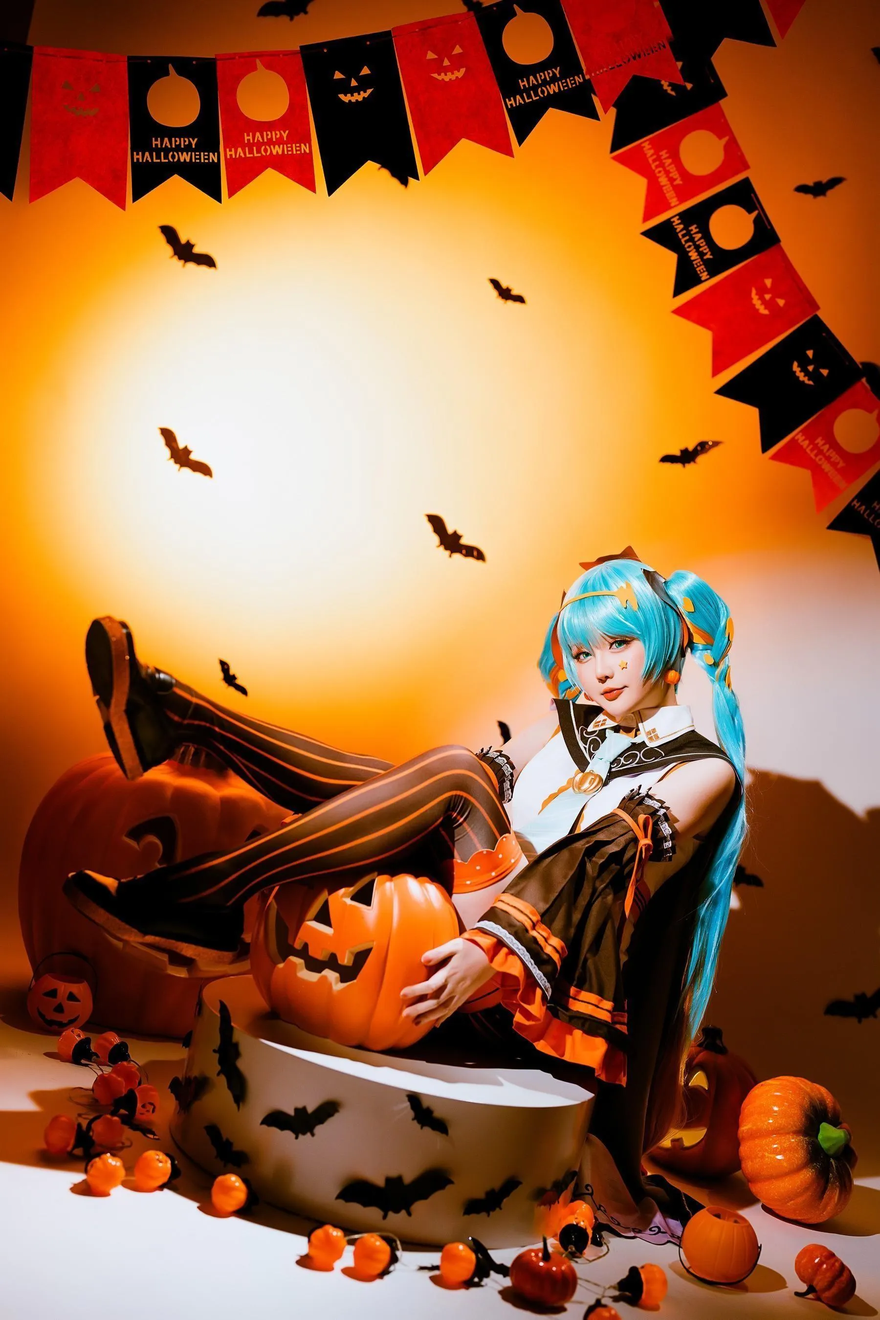 星之迟迟 – NO.164 23年10月计划赠品 万圣节MIKU [53P]插图1